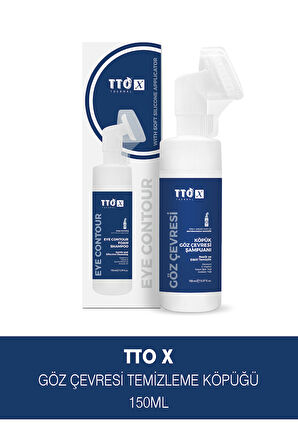 TTO X Çay Ağacı İçeren Aplikatörlü Göz Çevresi Temizleme Köpüğü