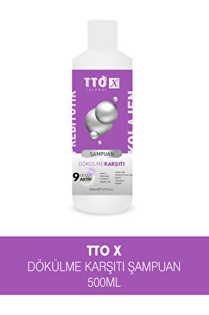 TTO X Dökülme Karşıtı Saç Şampuanı Kolajen ve Prebiyotik 
