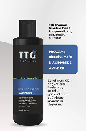 TTO Thermal Dükülme Karşıtı Şampuan 250 ML (LANSMAN FİYATI)