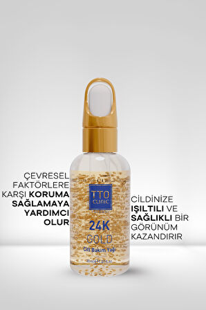 TTO CLINIC 24 Ayar Gold Cilt Bakım Yağ 