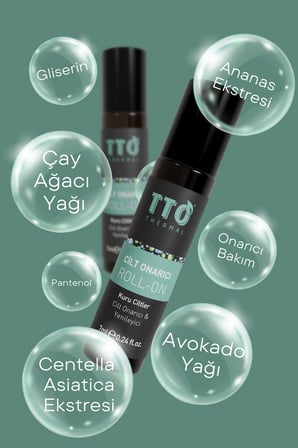 TTO Thermal Cilt Onarıcı Roll -On (Kuru Ciltler , Cilt Onarıcı & Yenileyici)