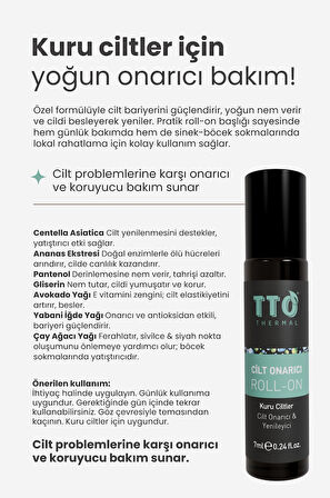 TTO Thermal Cilt Onarıcı Roll -On (Kuru Ciltler , Cilt Onarıcı ve Yenileyici)
