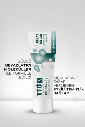 TTO X Hassas Dişler Ve Diş Etleri İçin Beyazlatıcı Diş Macunu