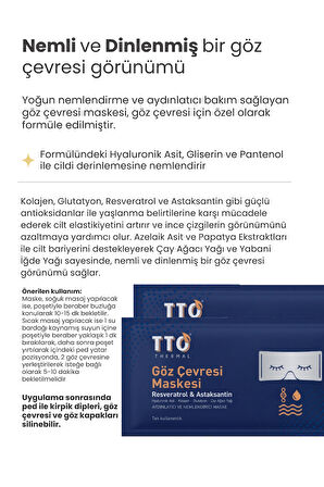 TTO Thermal Göz Maskesi