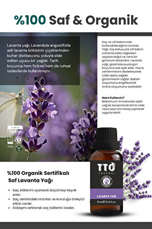 TTO Thermal Lavanta Yağı 10 ml