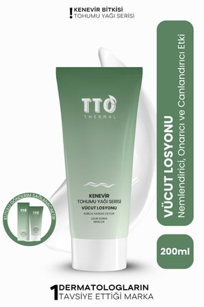 Thermal Kenevir Bitkisi Tohumu Yağı Vücut Losyonu 200 ml