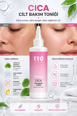 TTO THERMAL CICA CİLT BAKIM TONİĞİ 200ML