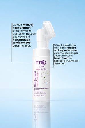 Göz Çevresi Temizleme Köpüğü 60 ml Aplikatörlü Soft
