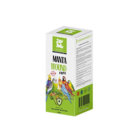 Nanbell Manta Wound Kuş Yara Bakım Solüsyonu 50Ml