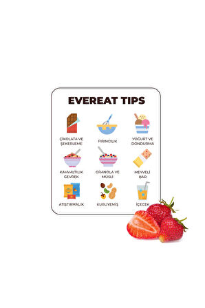 Dondurularak Kurutulmuş Bütün Çilek - Freeze Dry Teneke Kutu