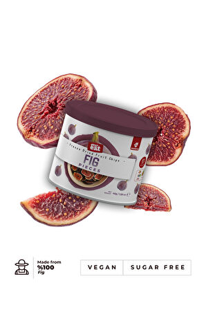 Dondurularak Kurutulmuş Incir Taneleri - Sağlıklı Atıştırmalık, Freeze Dry Yöntemiyle Üretilmiş