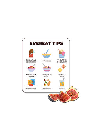 Dondurularak Kurutulmuş Incir Taneleri - Sağlıklı Atıştırmalık, Freeze Dry Yöntemiyle Üretilmiş