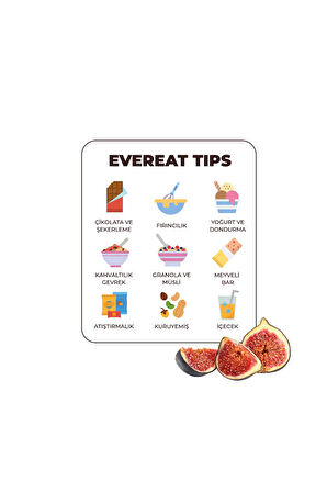 Dondurularak Kurutulmuş Incir Taneleri - Sağlıklı Atıştırmalık, Freeze Dry Yöntemiyle Üretilmiş