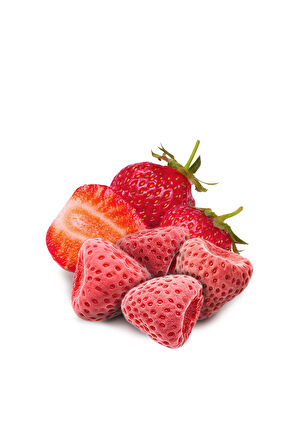 Everberry Dondurularak Kurutulmuş Yaban Mersini, Çilek, Ahududu, Böğürtlen Karışımı