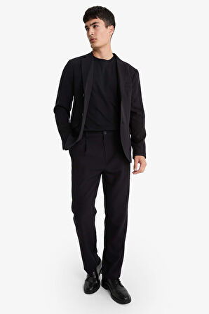 Straight Fit Düz Paça Pantolon