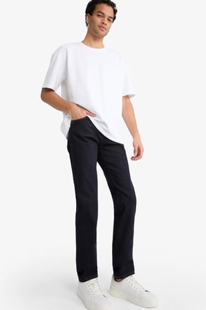 Sergio Regular Fit Normal Kalıp Normal Bel Boru Paça Jean Pantolon