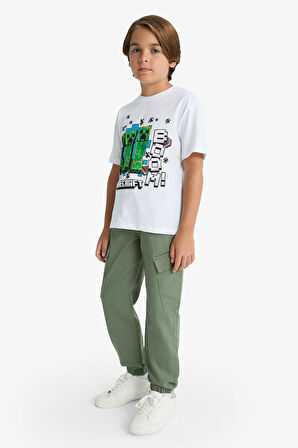 Erkek Çocuk Jogger Fit Gabardin Pantolon