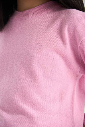 DeFacto Kız Çocuk Hello Kitty Relax Fit Bisiklet Yaka Kısa Kollu Tişört F5389A825HSPN633