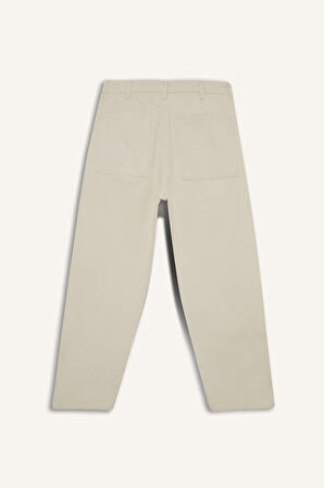 Tapered Wide Leg Fit Geniş Paça Jean Pantolon