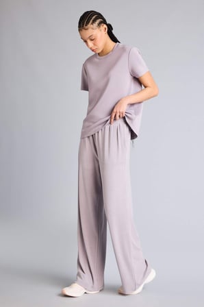 DeFacto Wıde Leg Geniş Paça Standart Boy Modal Sporcu Pantolon G0754AX26SMPR518