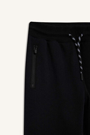 Erkek Çocuk Beli Paçası Lastikli Cepli Jogger Okul Eşofman Altı