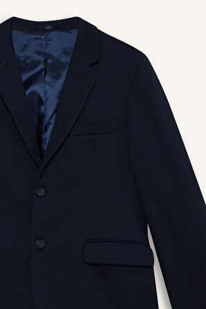 Slim Fit Dar Kesim Blazer Ceket