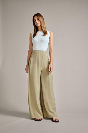 Wide Leg Geniş Bol Paça Pantolon