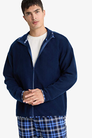 Regular Fit Polar Fermuarlı Üst
