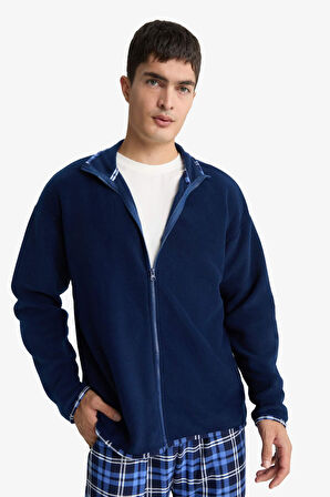 Regular Fit Polar Fermuarlı Üst