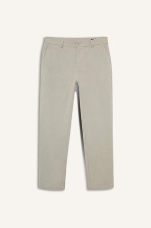 DeFacto Tailored Regular Fit Düz Paça Fitilli Kadife Pantolon F0462AX25WNBG766