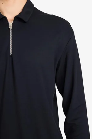 DeFacto Regular Fit Fermuarlı Sweatshirt G7492AX25AUBK81