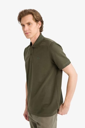 DeFacto Pamuklu REGULAR FIT Nefes Alabilen Polo Tişört F9769AX26SPKH244