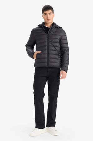 DeFacto Su İtici Slim Fit Mont N4661AZ26SPBK27