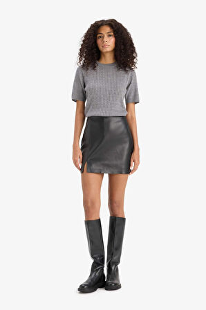 Regular Fit Bisiklet Yaka Kazak