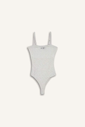 Coool Fitted Dantel Bodysuit