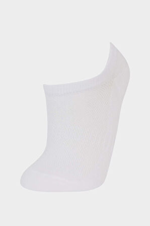 Kadın 3'lü Pamuklu Patik Çorap