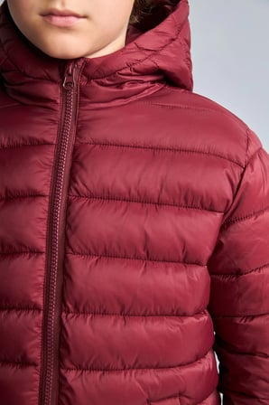 Rüzgar Geçirmez Su Geçirmez Kapüşonlu Cepli Şişme Mont Erkek Çocuk