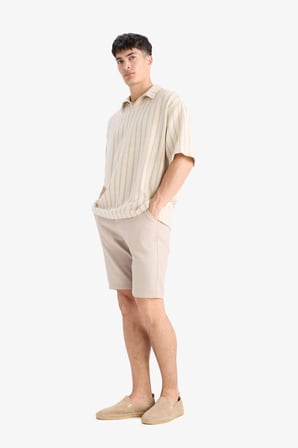 DeFacto %100 Pamuk Regular Fit Bermuda Şort D4268AX25SMBG106