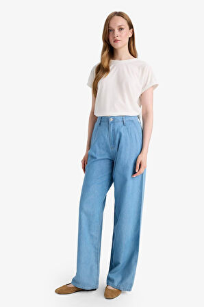 Bisiklet Yaka Kısa Kollu Tişört