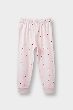 Kız Bebek Aristocats Pijama Takımı Uzun Kollu Üst Uzun Alt