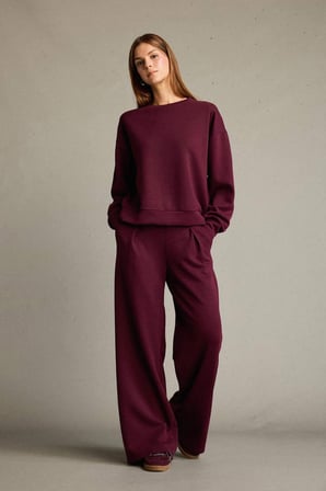 DeFacto Bisiklet Yaka Modal Sweatshirt G2913AX25AUBR115
