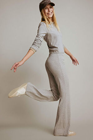 Coool Flare Fit Ribana Pantolon