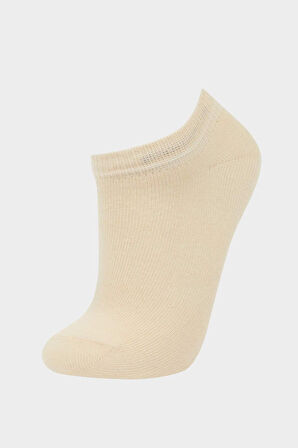 Kız Çocuk 7'li Pamuklu Patik Çorap