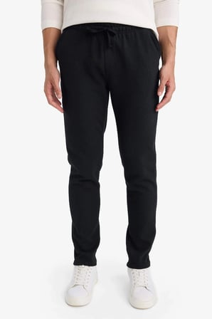 Defacto C6022AXNV86 Lacivert Regular Fit Dar Paça Pantolon