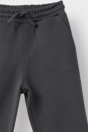 Erkek Bebek Beli Lastikli Pike Pantolon 