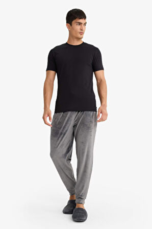 Slim Fit Dar Kesim Bisiklet Yaka Üst