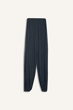 DeFactoFit Oversize Geniş Kalıp Kısa Paça Standart Boy Modal Sporcu Pantolon