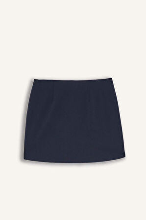 Yüksek Bel Şort Etek