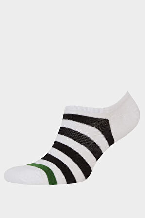 Erkek 5'li Pamuklu Sneaker Çorap
