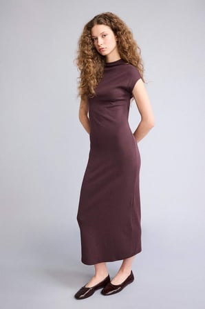 DeFacto Bodycon Vücudu Saran Modal Maxi Elbise H0862AX26SPBN320